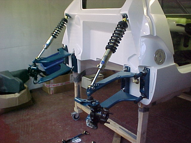 Overview of Libra rear susp.