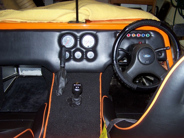 dash board and gear lever