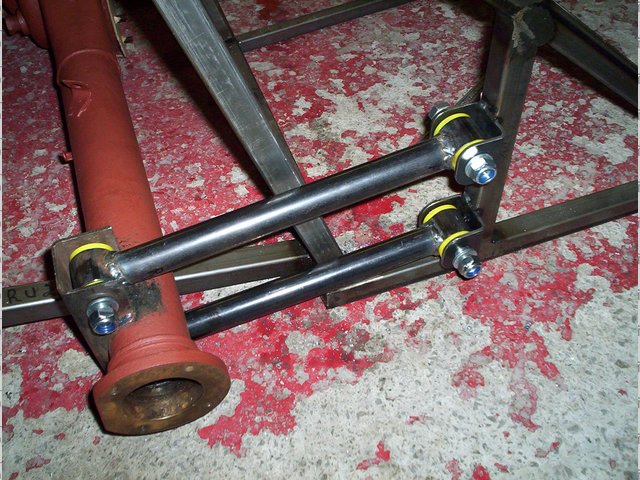 trailing arms