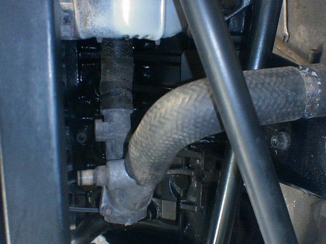 thermostat housing pipes