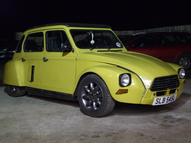 Citroen Dyane on MGF chassis