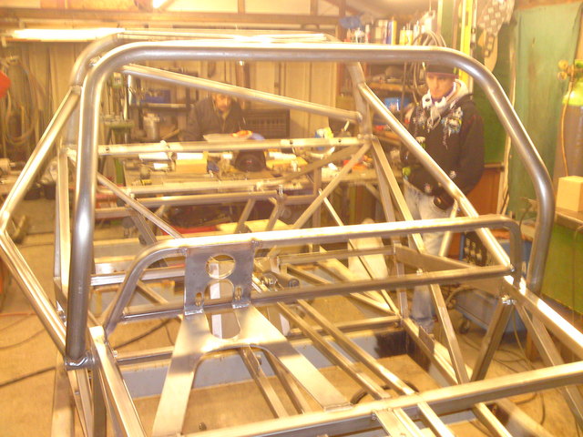 chassis being built