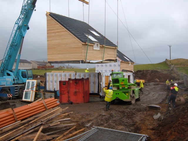 house being lifted TESL