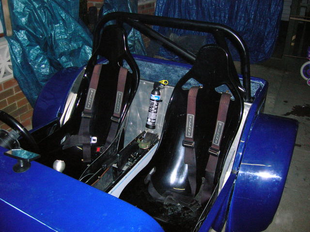 seats and harnesses in