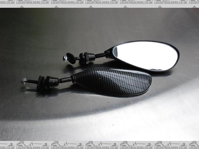 For Sale -Carbon Look Mirrors