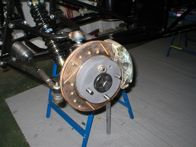 front caliper and disc