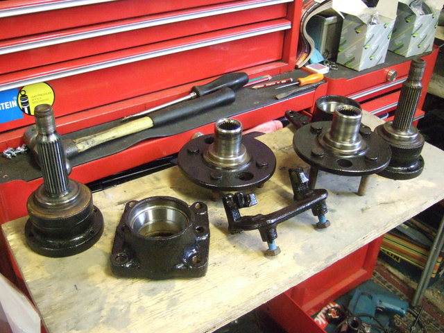 rear hubs(before fitting)