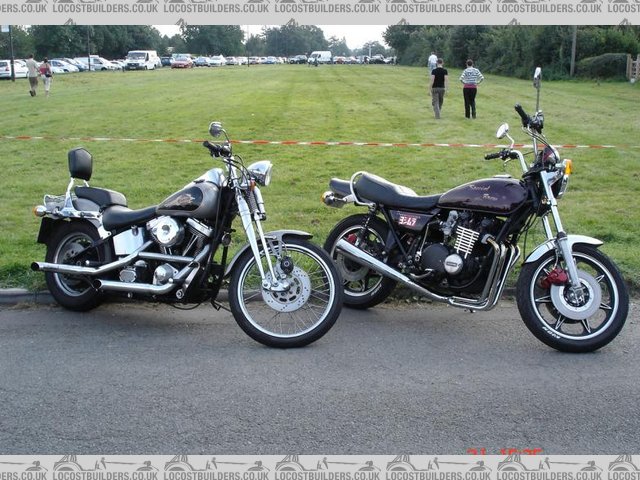 z1000 and harley