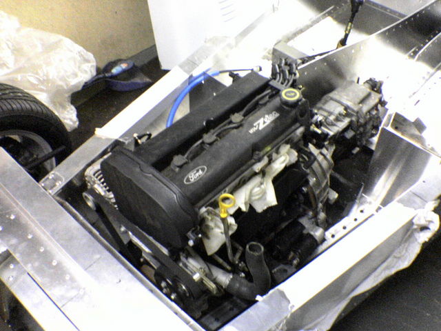 engine part install