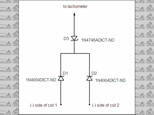 tachometer diodes