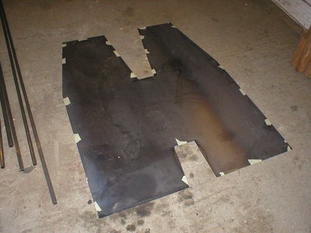 Floor as made 29.04.04