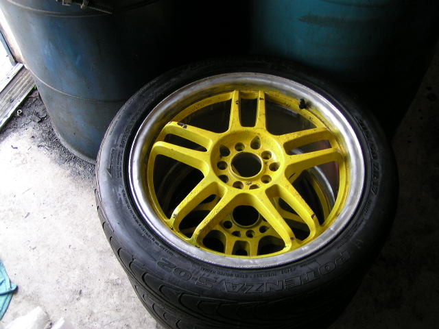 ROTA wheels yellow
