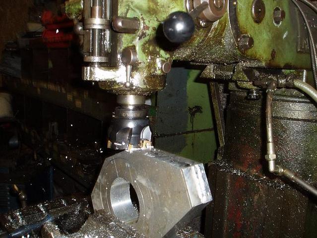 rear upright milling