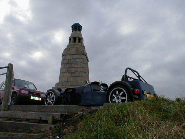 monument on hill