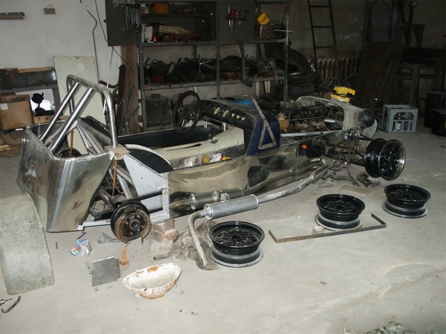 Stainless rollbar and side panels