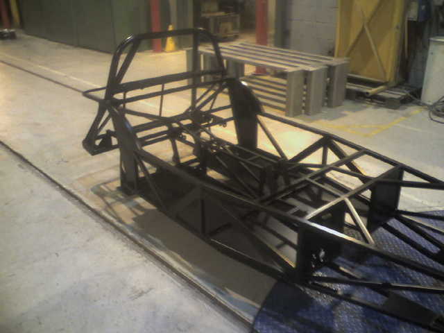 Chassis sprayed