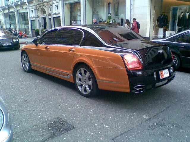 Al Fayed's new Bentley 1