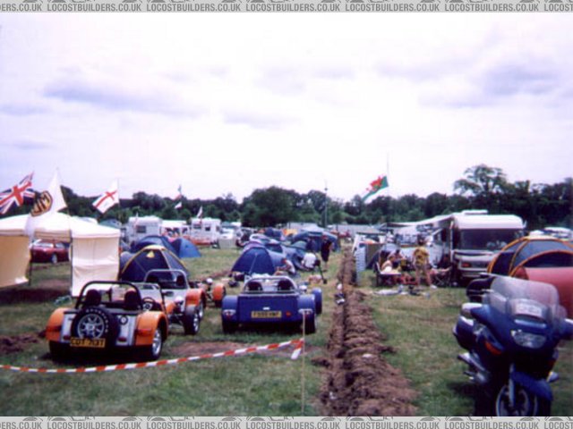 Le Mans campsite
