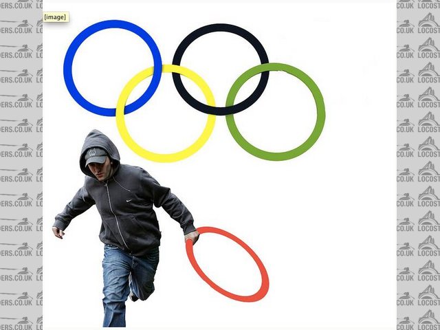 Olympic rioter