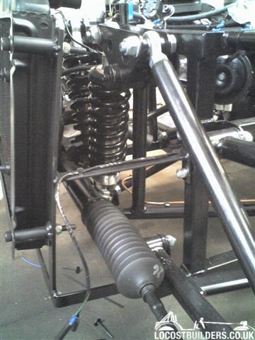 This is how I mounted my MK supplied radiatoron my old Indy R