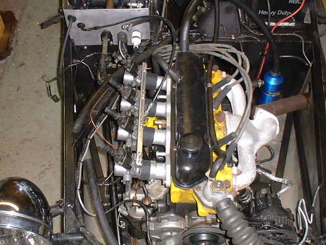 throttle bodys on engine