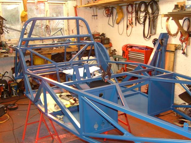 Chassis after paint