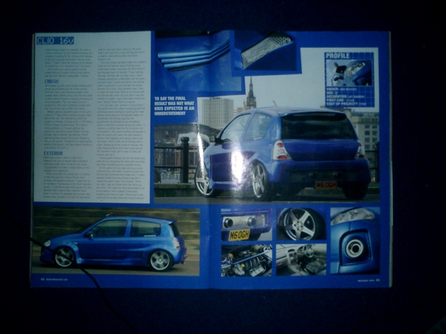 My clio in magazine feature