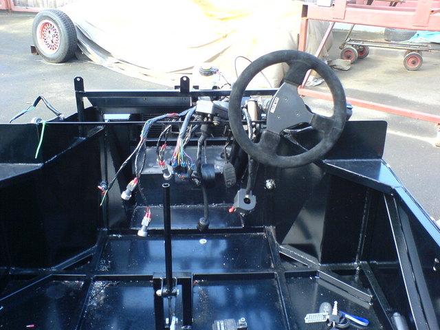 steering and pedals