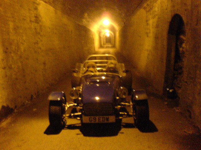 In Butterton tunnel