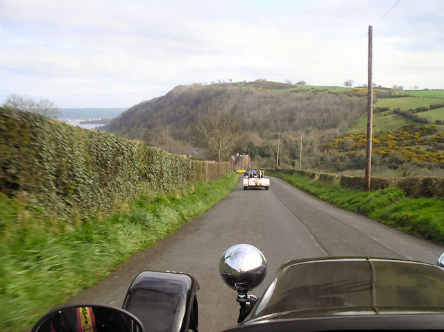 Hurtling coastwards in convoy