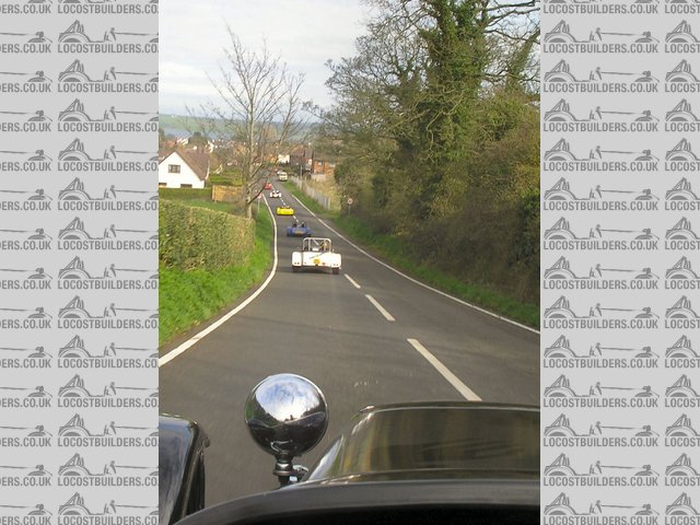 Downhill into unknown village