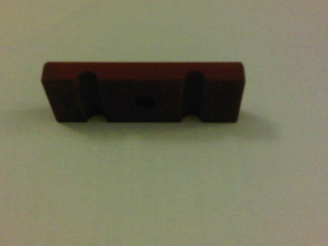 Anodised bits - pipe clip