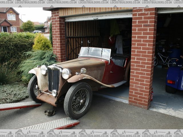 cost a car repainting uk restoration MG TC progress