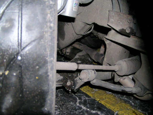 Bent control arm