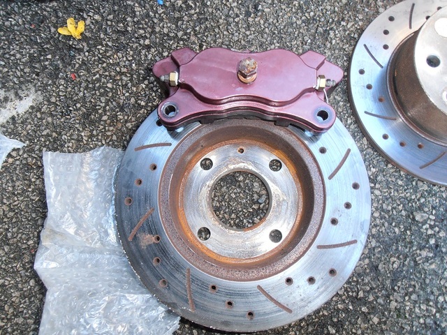 caliper and disc