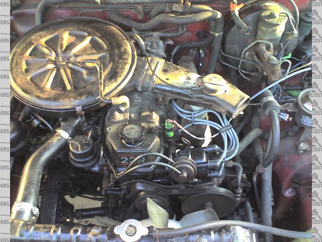 22R (carburetted) engine