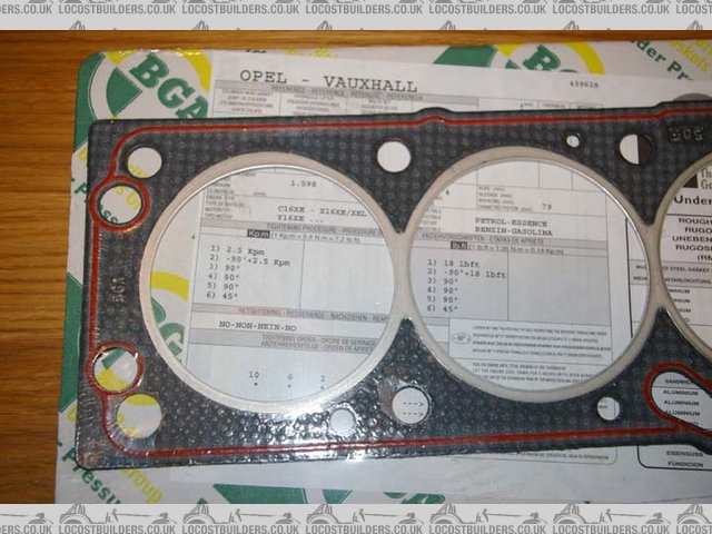 1.6 Ecotec Head Gasket Closeup