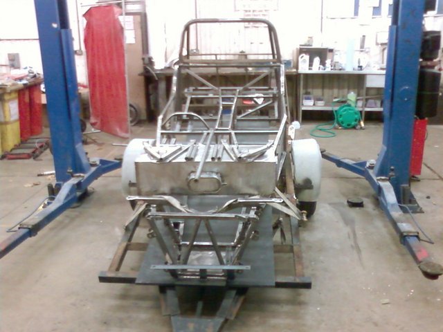 off to powdercoating