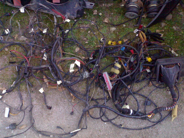 wiring loom mess