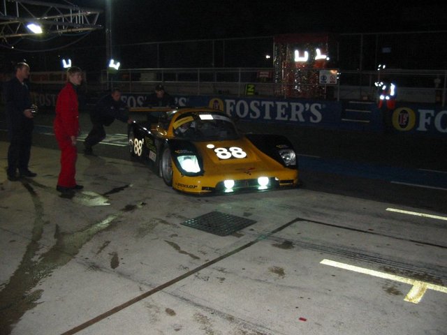 pitlane night qualifying