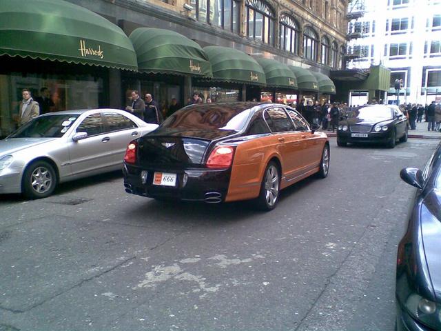Al Fayed's new Bentley 2