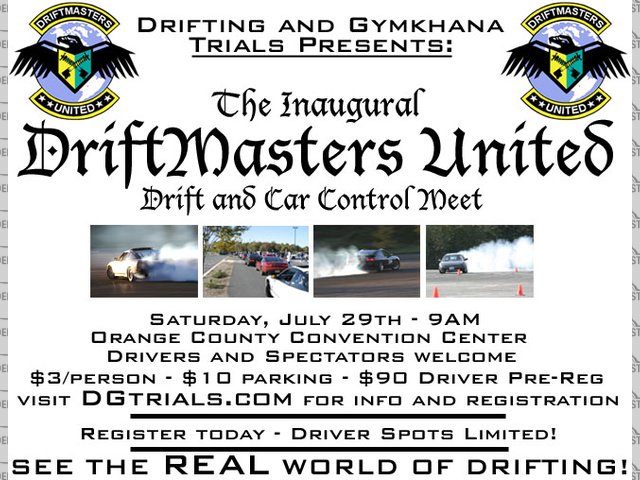 DriftMasters Flier 01