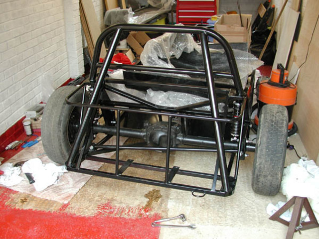 Luego rolling chassis rear view