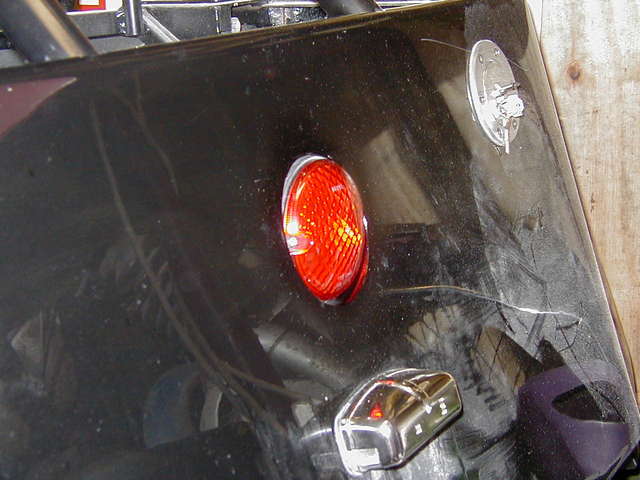 fitted fog lamp