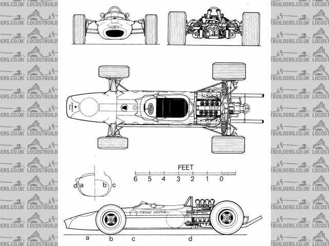 Lotus chassis blueprint