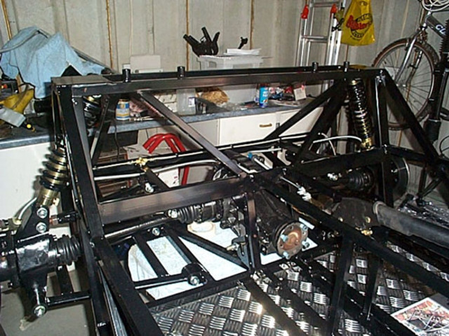 rear axle and suspension