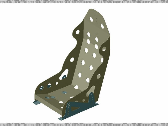 CAD model of ali seat
