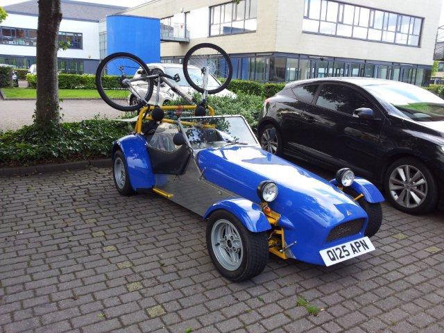 caterham bike rack