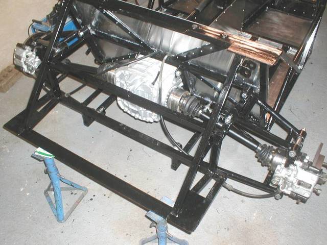 Rear end chassis and diff